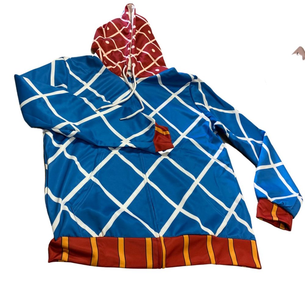 VOSTE Anime Cartoon Cosplay Zipper Jacket Pullover Sweatshirt